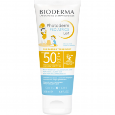 Bioderma Photoderm Kid Слънцезащитно мляко за деца за лице и тяло за деликатна кожа SPF50+ х100 мл